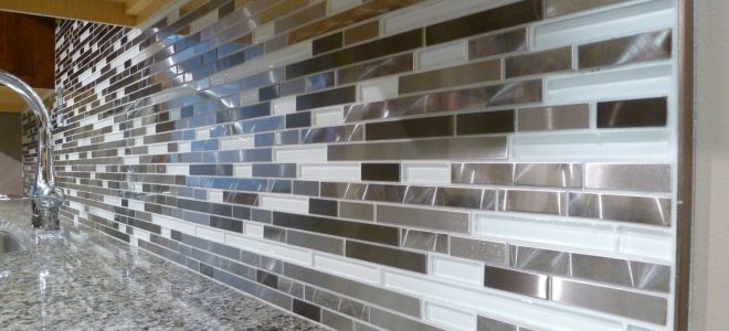 Install Mosaic Tile Backsplash